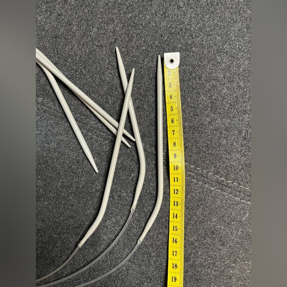 3 circular knitting needles about 82 cm - Picture 5 of 6
